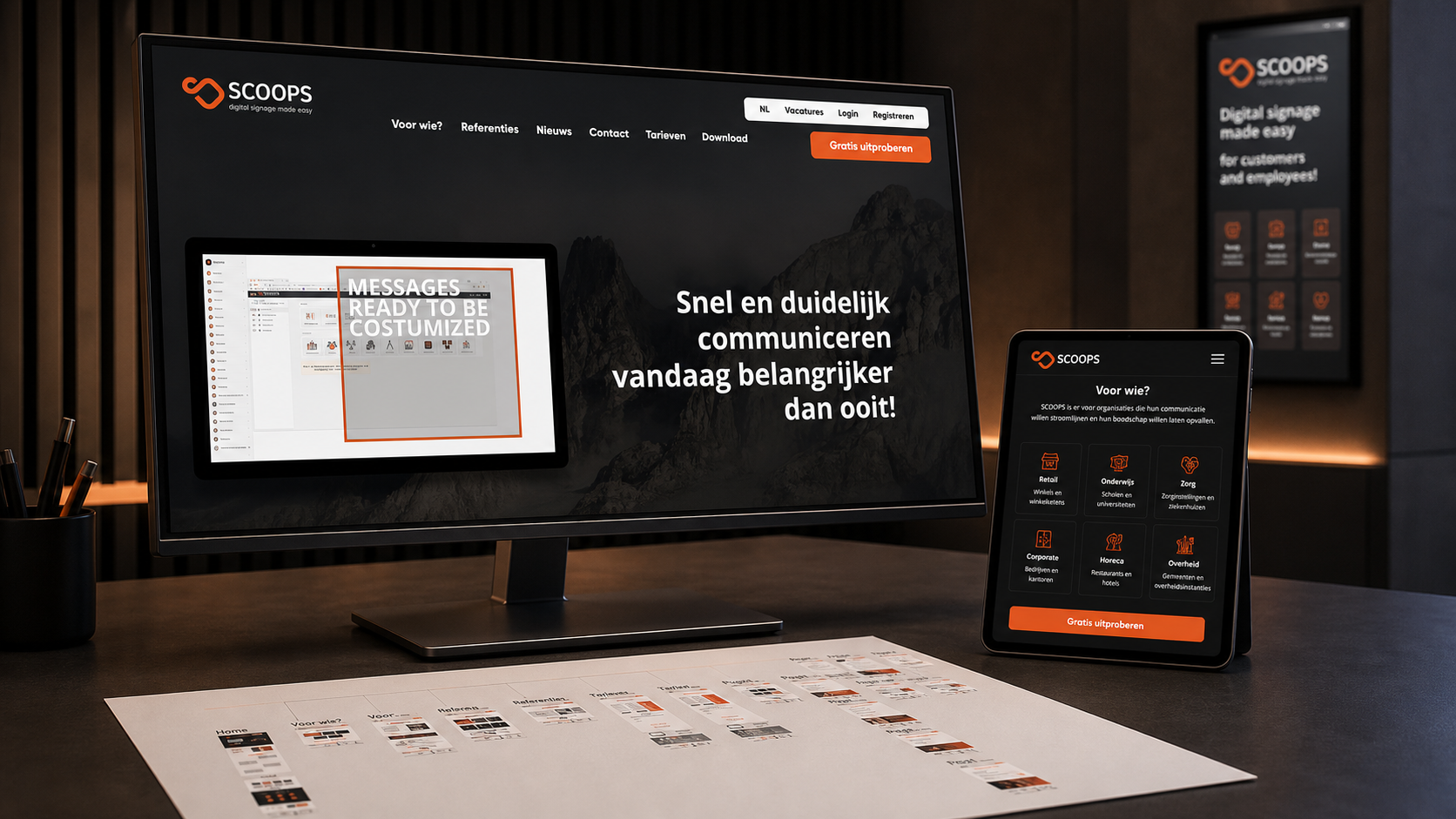 Scoops, uitgelicht projectbeeld
