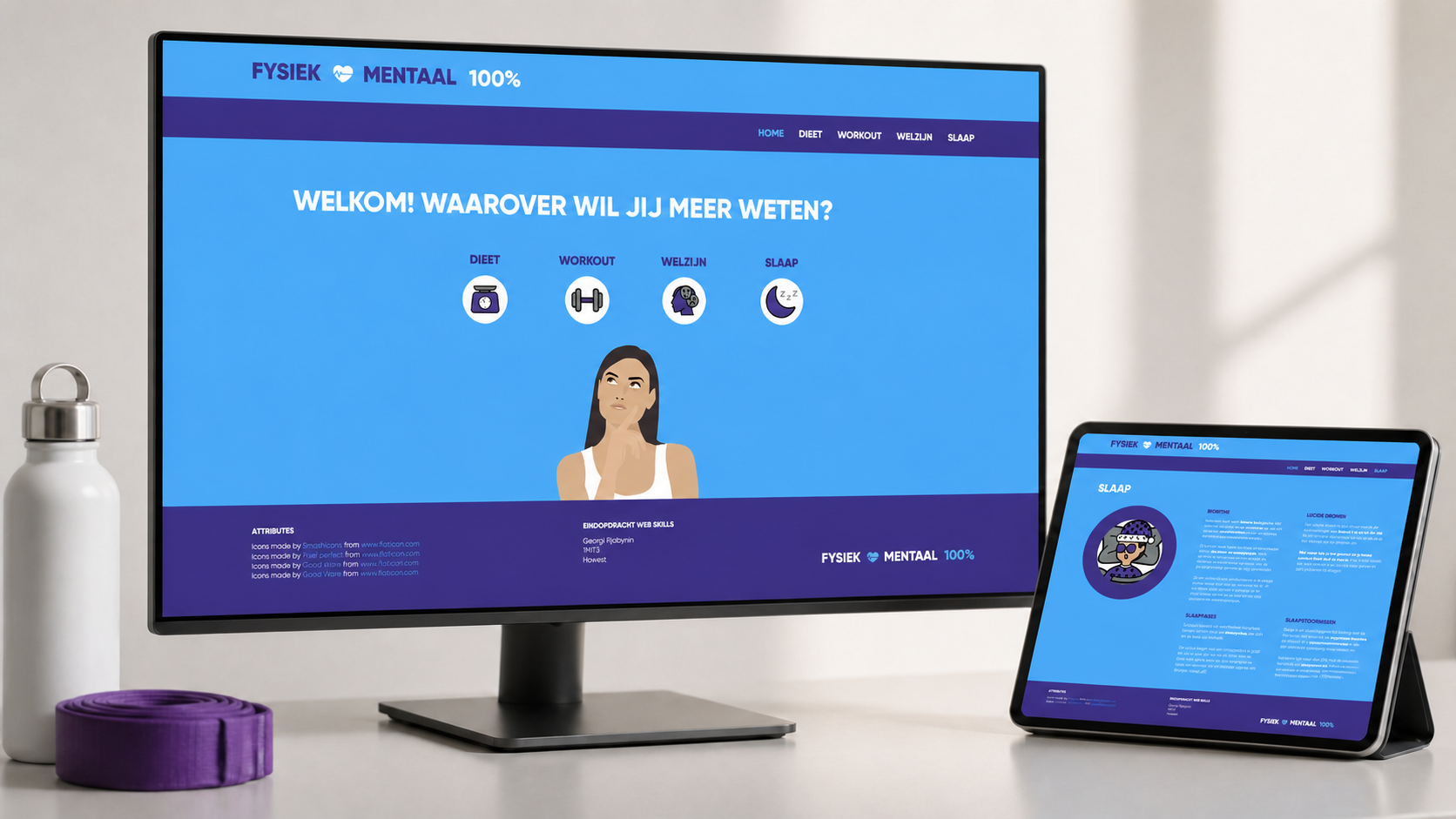 Fysiek & mentaal 100%, uitgelicht projectbeeld
